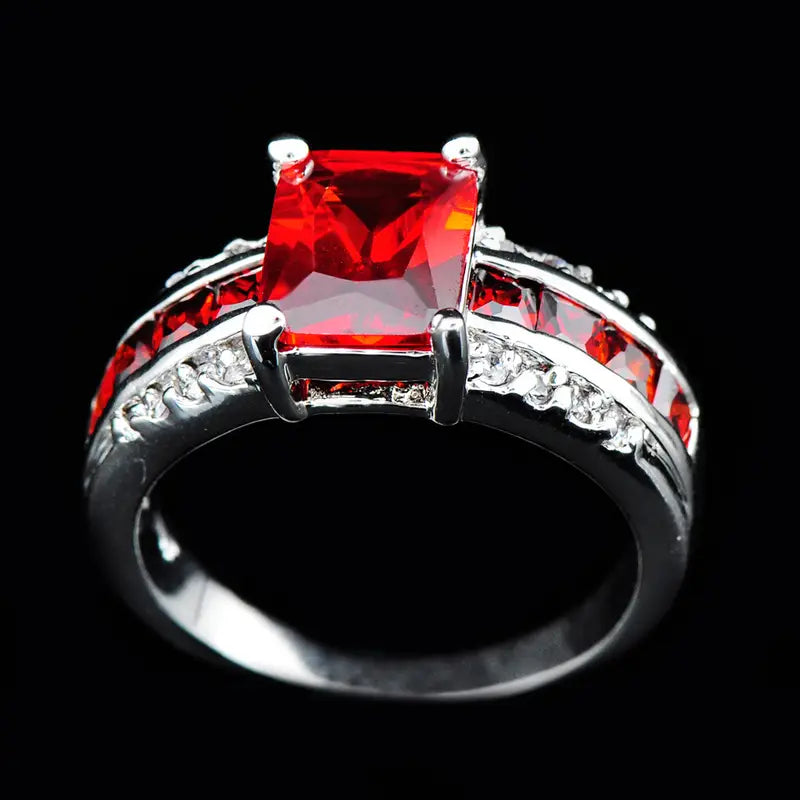 Kassira Redmont Ring | Weiß Gold