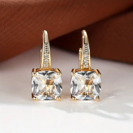 Mystic Stein Creolen | Gold