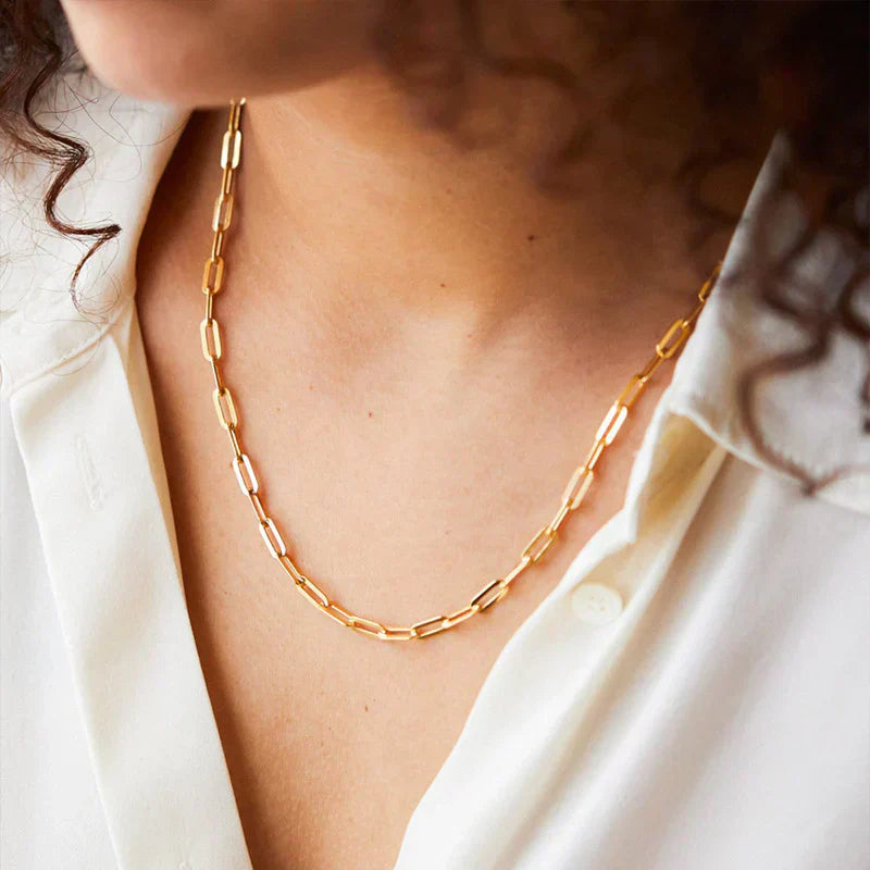 Archen Elegant Chain Halskette | Gold