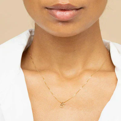 Love letter initial halskette | Gold