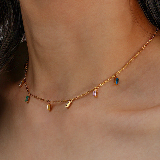 Josephine Gemstone Halskette