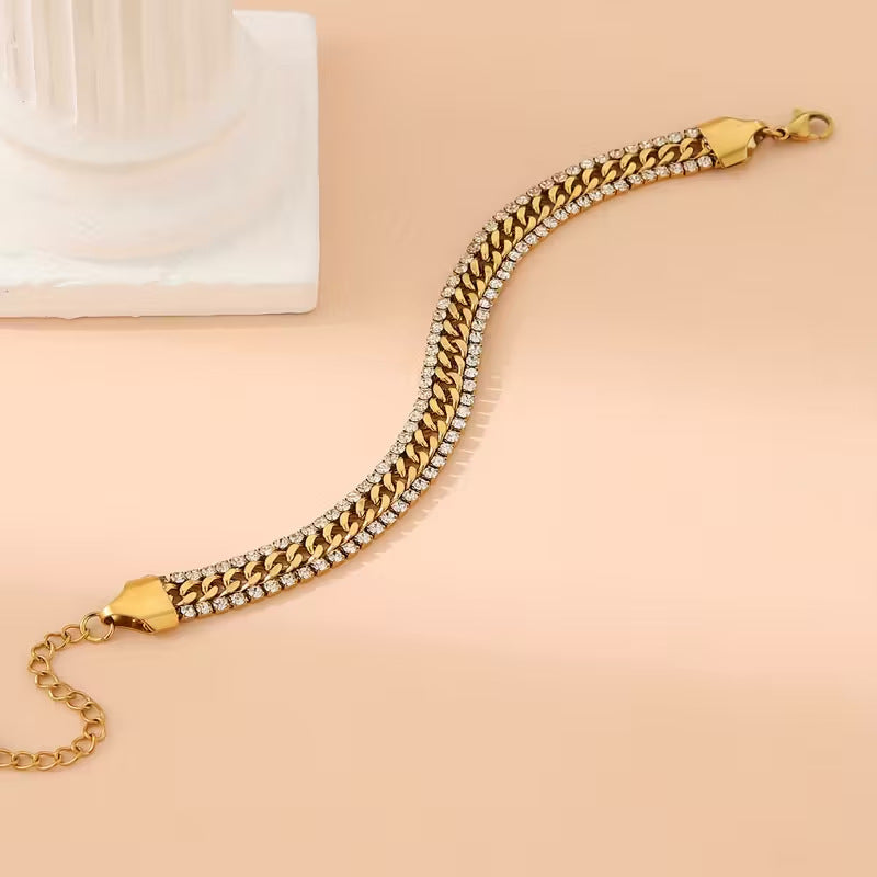 Vela Armband | Gold