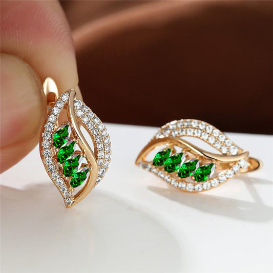 Verdant Island Ohrringe | Gold