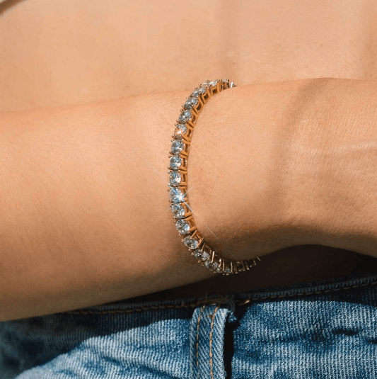 Tennisarmband Gold