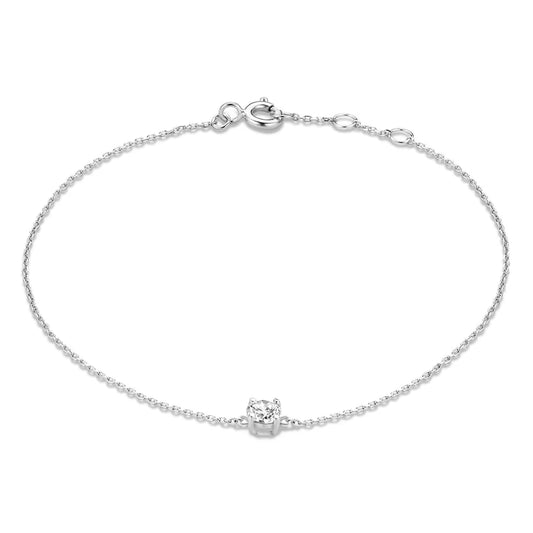 Cléa Moissanite Stein Armband | Gold