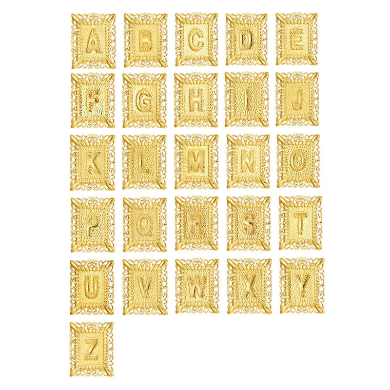 Cross Initial Halsketten-Set | Gold