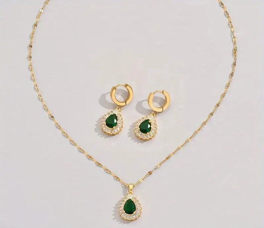 Rheya Lysandelle Schmuckset | Gold
