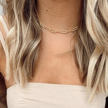 Archen Elegant Chain Halskette | Gold
