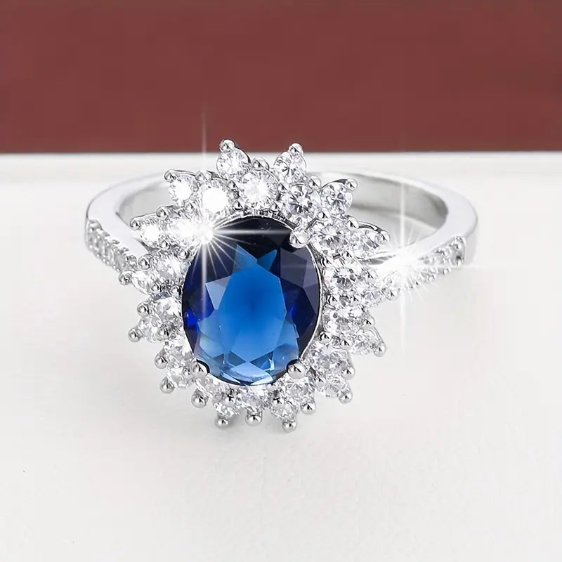 Vionne Saphirae Ring | Weiß Gold