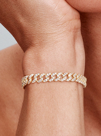 Cuban Armband | Gold