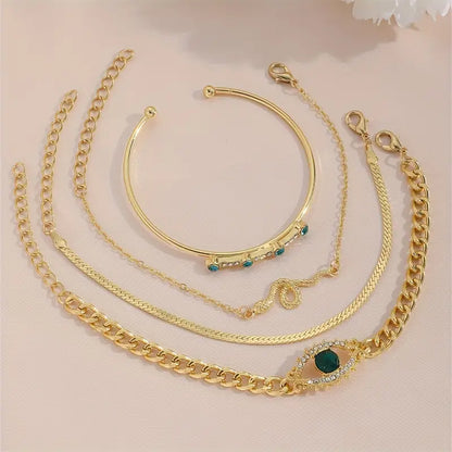 Serpina Veyra Armband-Set | Gold