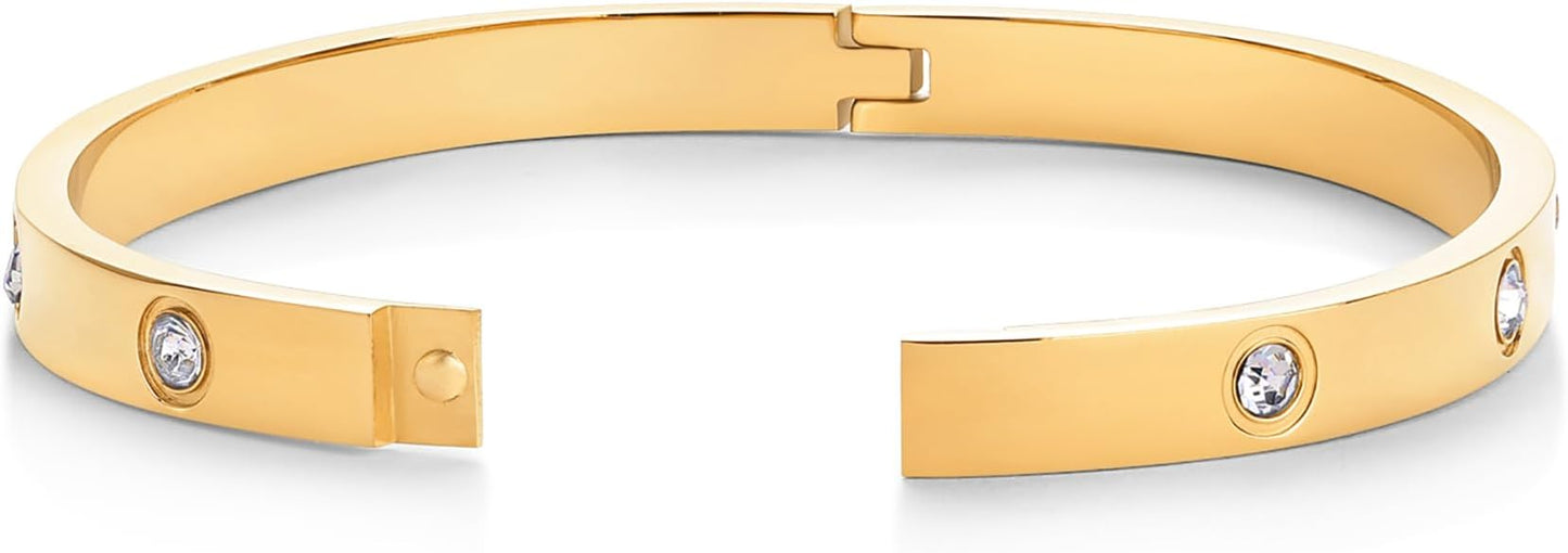 Halo Dot Armband | Gold