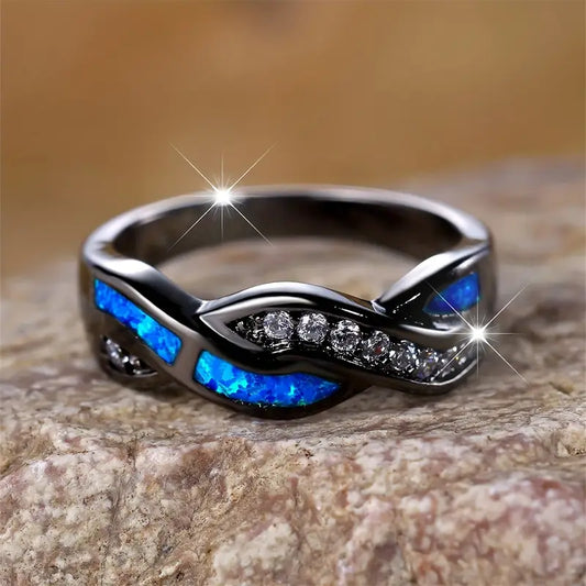 Thessia Lunebray Ring | Weiß Gold