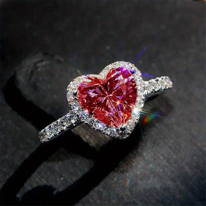 Delara Carmessia Ring | Weiß Gold