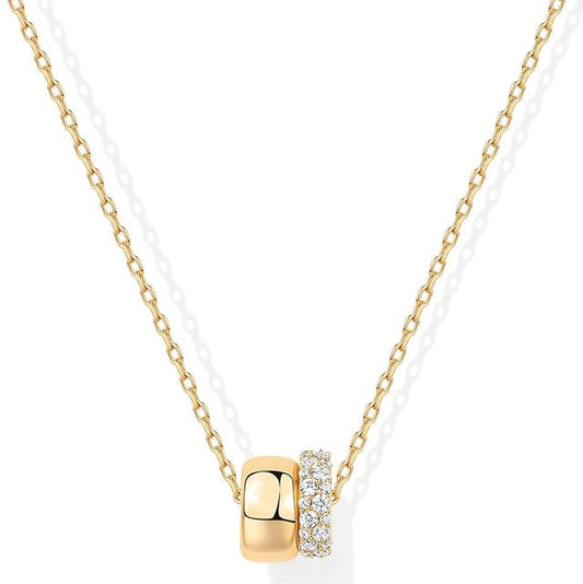 Lumi Duo Halskette | Gold