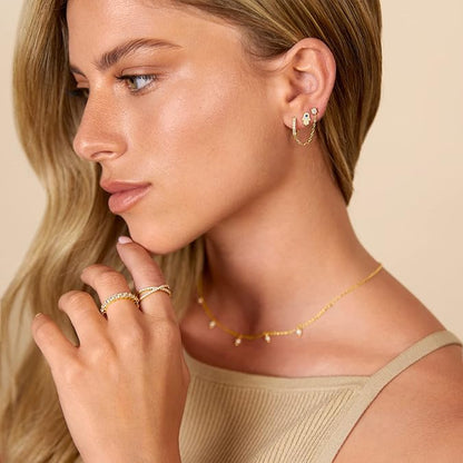 Adella Chain Ohrringe | Gold
