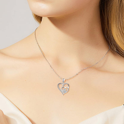 Inolt™ | Paw & Herz Halskette in Silber