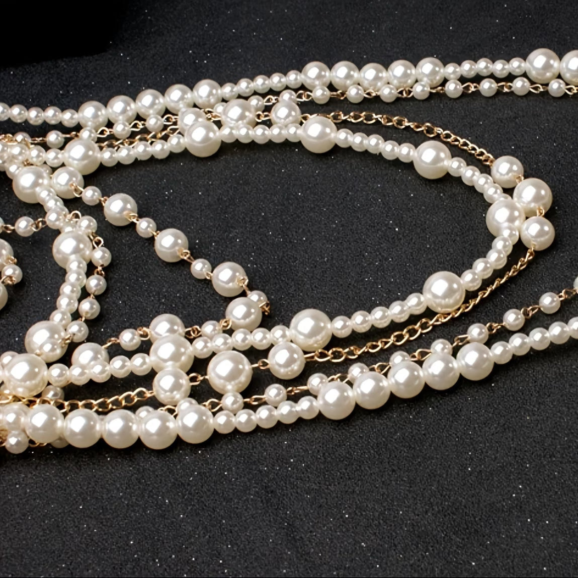 Boho Multi-Layered Perle Statement Set