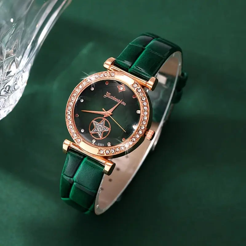 Verdantra Timecourt Schmuckset | Gold