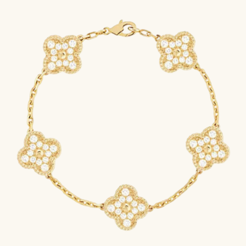 Clover Armband Diamant