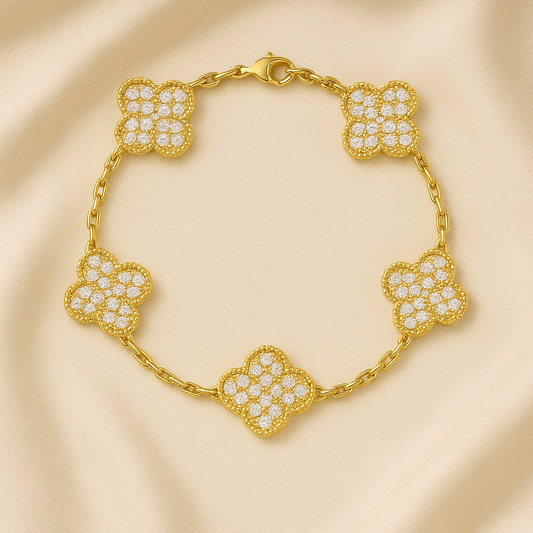 Clover Armband Diamant