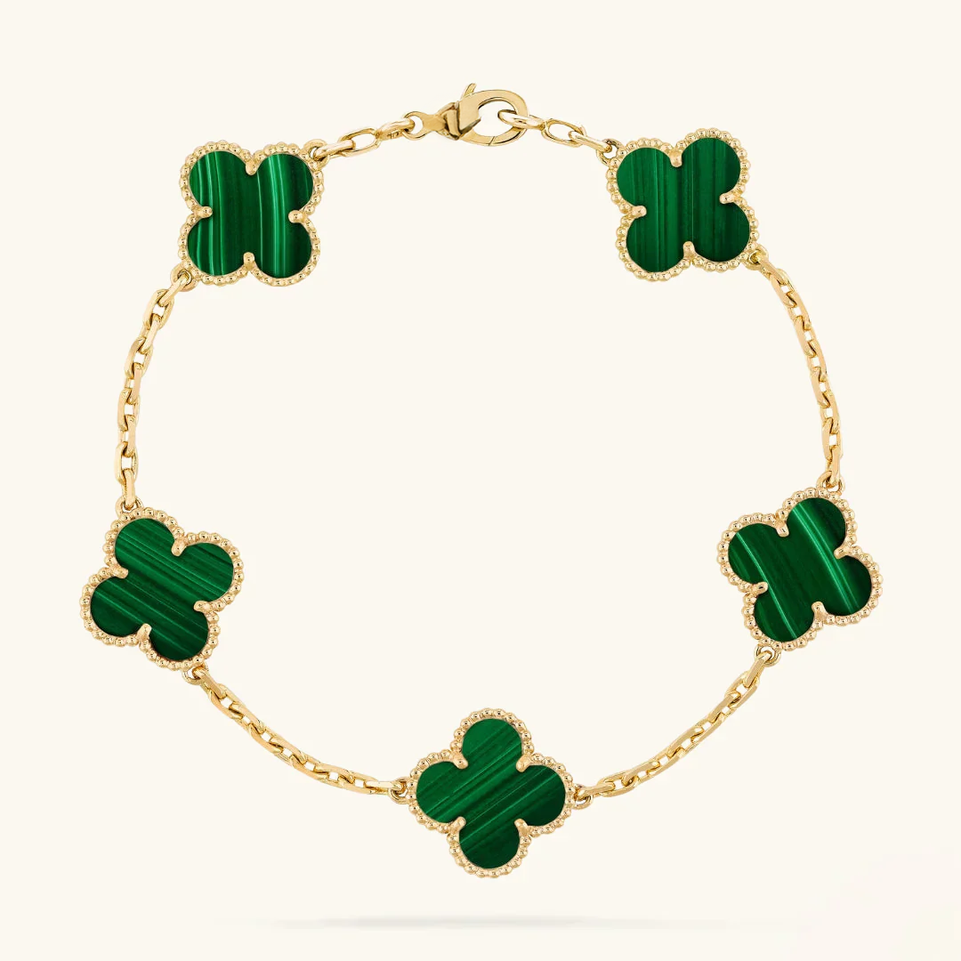 Clover Armband Green