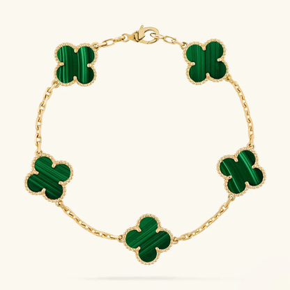 Clover Armband Green