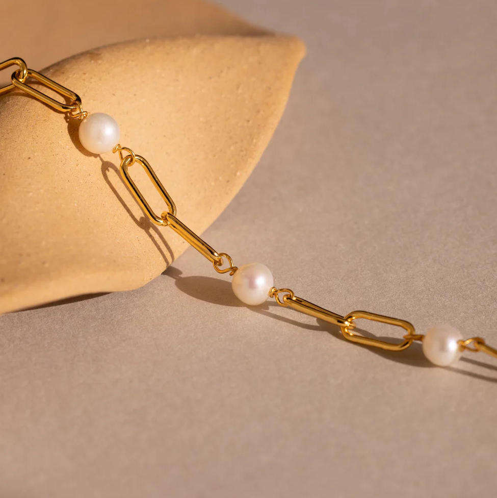 Sophisticated Perle Chain Armband