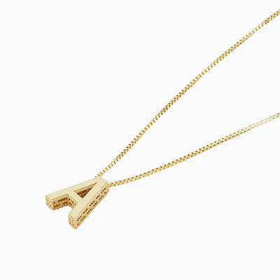 Love letter initial halskette | Gold