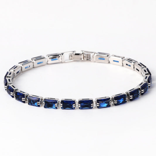 Mireda Thalindra Armband | Weiß Gold