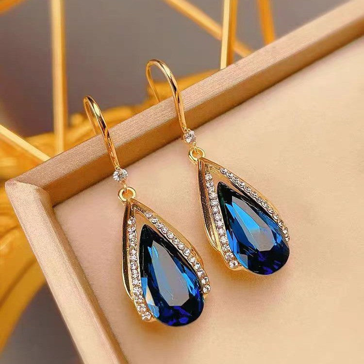 Azura Teardrop Ohrringe | Gold