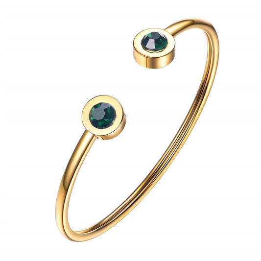 Verdant Cuff Armband | Gold