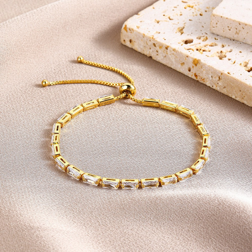 Horizen Tennisarmband | Gold