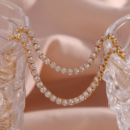 Isolde Diamant Tennis Halskette