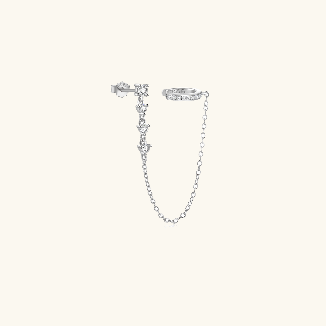 Audra Chain Cuff Ohrring