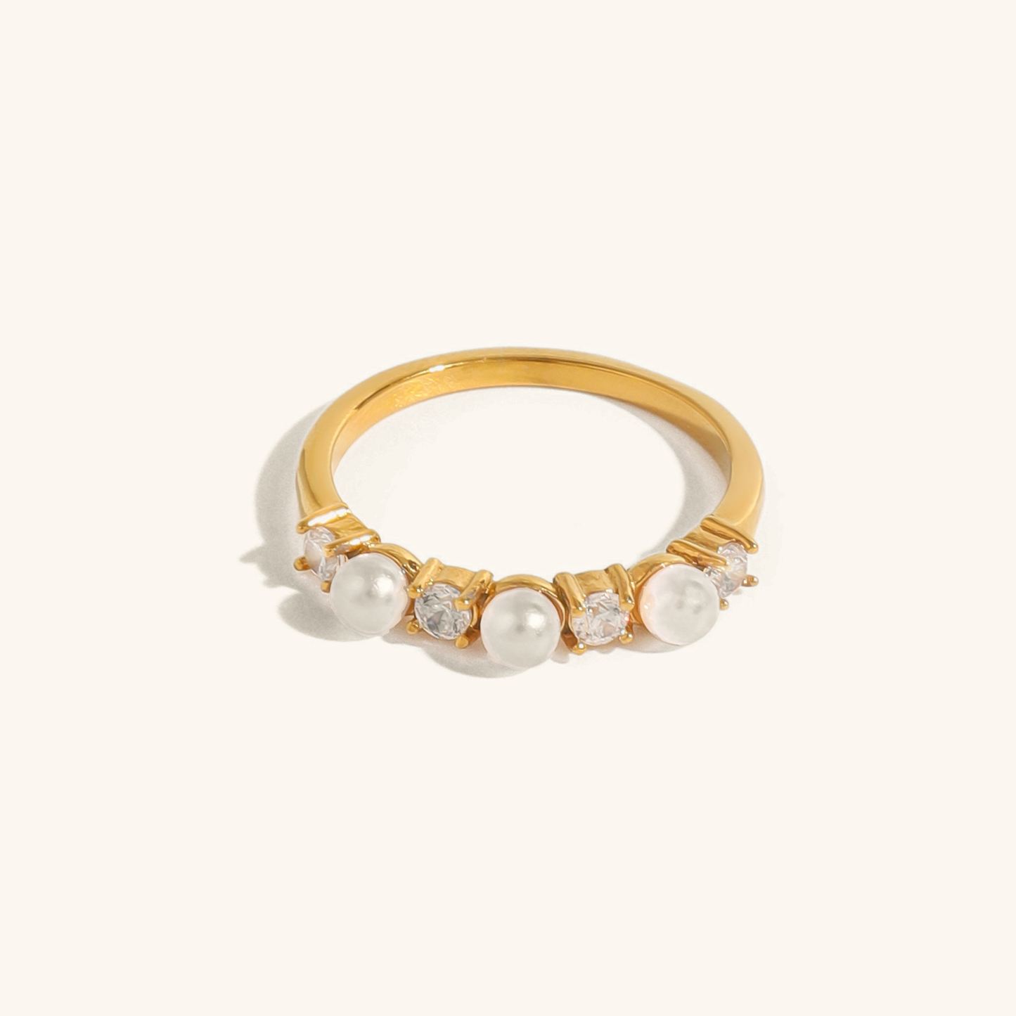 Keisha Diamant Perlenring