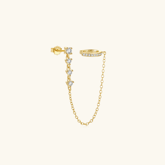 Audra Chain Cuff Ohrring