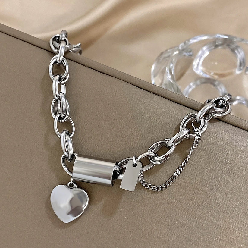 Heartened Chunky Armband | Gold