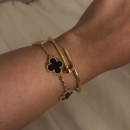 Trinity Armband Black
