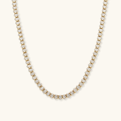 Wisteria Diamant Tennis Halskette