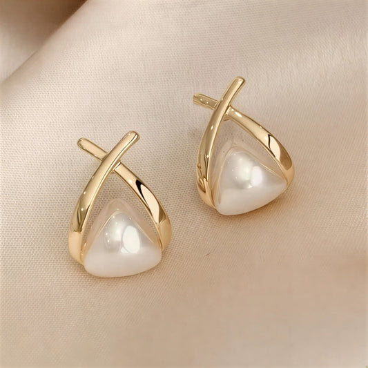 Elegant Vintage-Inspired Perle Ohrhänger