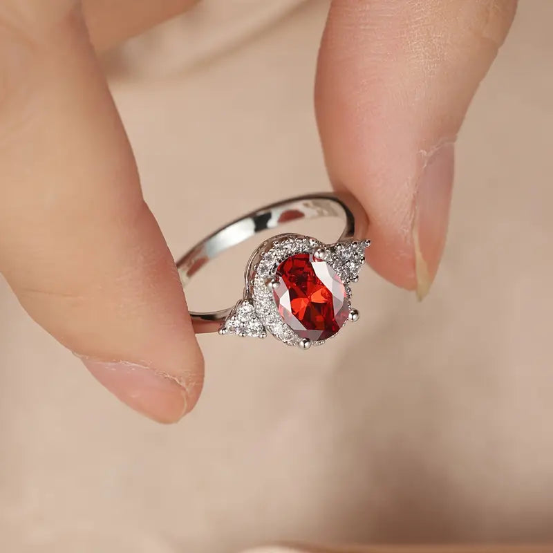 Kirelle Emberlain Ring | Weiß Gold