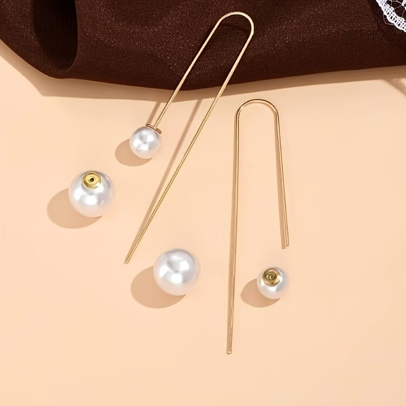 Radiant Perle Statement Ohrringe