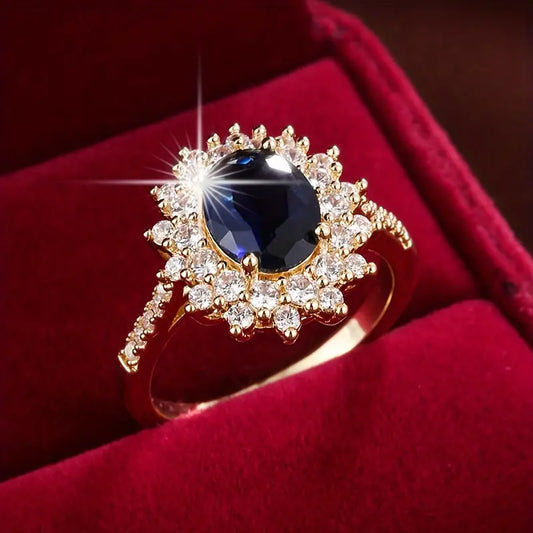 Vionne Saphirae Ring | Weiß Gold