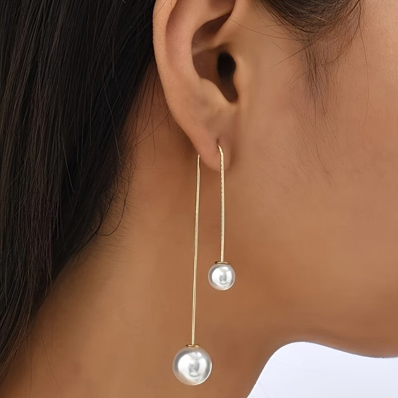 Radiant Perle Statement Ohrringe