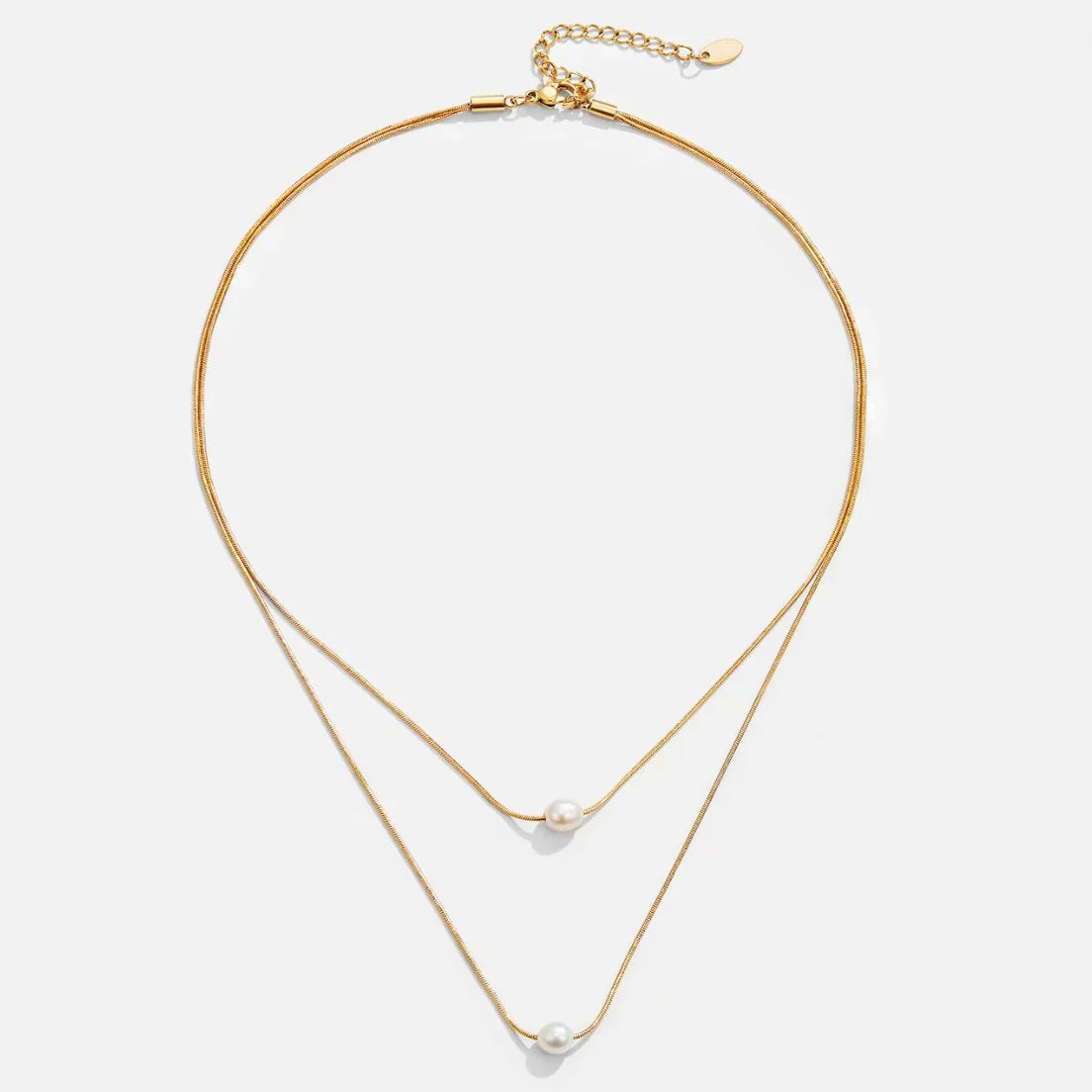 Sophisticated Layered Perlenhalskette