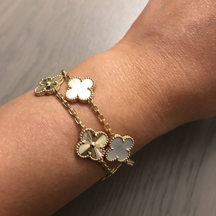 Trinity Armband Weiß
