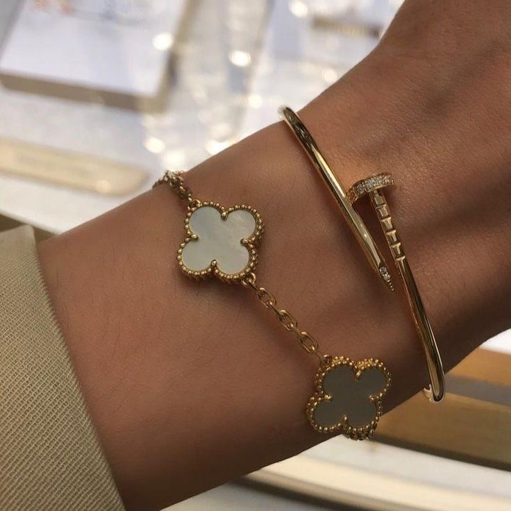 Trinity Armband Weiß