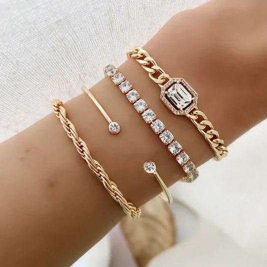Domitia Calvina Armband-Set | Gold